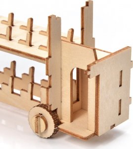 Little-Story  Drewniane Puzzle Model 3D - Autobus 9