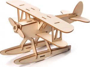 Little-Story Little Story Drewniane Puzzle Model 3D - Samolot 1
