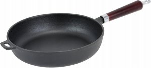 Patelnia KRISBERG PATELNIA ŻELIWNA 26cm z POKRYWĄ KRISBERG KS-2566 8