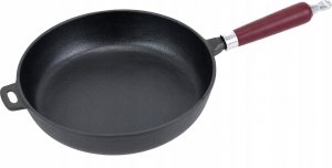 Patelnia KRISBERG PATELNIA ŻELIWNA 26cm z POKRYWĄ KRISBERG KS-2566 10