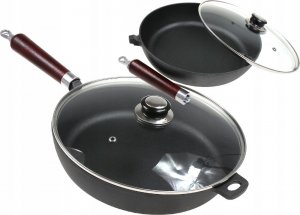 Patelnia KRISBERG Żeliwna 30cm 12