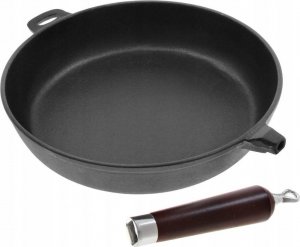 Patelnia KRISBERG Żeliwna 30cm 18