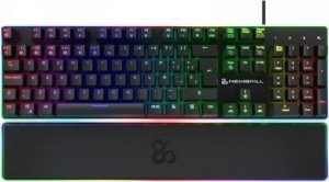 Klawiatura Newskill Klawiatura do Gier/ OR: Klawiatura Gamingowa Newskill Gungnyr Pro Qwerty Hiszpańska Czarny LED RGB 1