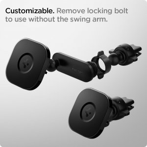 Spigen Uchwyt Samochodowy Magnetyczny Spigen Magsafe Vent Car Mount Black 5