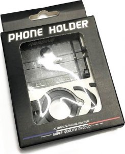 Uchwyt na telefon RAS-UNT01 55-100mm, aluminiowy, na kierownice 1