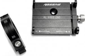 Uchwyt na telefon RAS-UNT01 55-100mm, aluminiowy, na kierownice 2