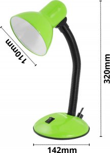 Lampka biurkowa Esperanza zielona  (ELD107G) 3