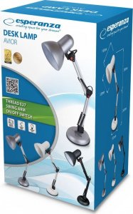 Lampka biurkowa Esperanza czarna (ELD112K) 4