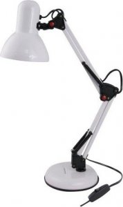 Lampka biurkowa Esperanza biała  (ELD112W) 1
