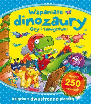 Wspaniałe dinozaury. Gry i łamigłówki (139540) 1