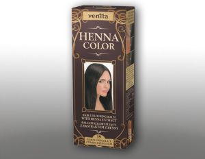 Venita Ziołowe Balsamy Henna Color 19 czarna czekolada 75ml 1