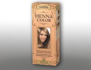 Venita Ziołowe Balsamy Henna Color 112 ciemny blond 75ml 1