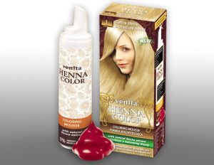 Venita Pianka koloryzująca Henna Color 001 słoneczny blond 75ml 1