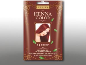 Venita Ziołowa odżywka koloryzująca Henna Color 30g 11 burgund 1