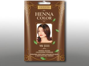 Venita Ziołowa odżywka koloryzująca Henna Color 30g 15 bronze 1