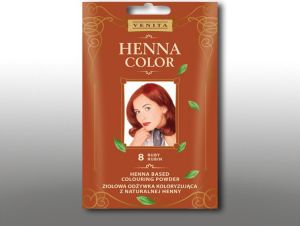 Venita Ziołowa odżywka koloryzująca Henna Color 30g 8 rubin 1