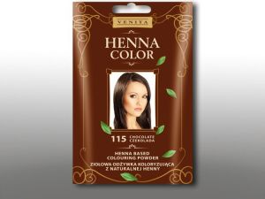 Venita Ziołowa odżywka koloryzująca Henna Color 30g 115 czekolada 1