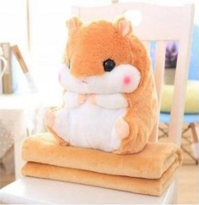 birdo Maskotka z kocykiem 2w1 - Chomik 2