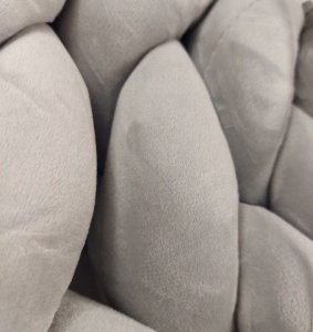 Oh My Home Ochraniacz do łóżeczka warkocz pleciony otulacz 3m 2