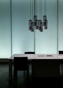 Lampa wisząca Kaja Wisząca lampa Falcon K-4933 kaskada nad łóżko czarna 4