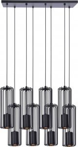 Lampa wisząca Kaja Wisząca lampa Falcon K-4933 kaskada nad łóżko czarna 5