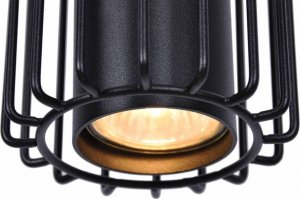 Lampa wisząca Kaja Wisząca lampa Falcon K-4933 kaskada nad łóżko czarna 8