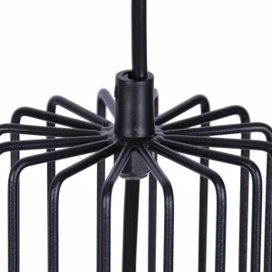 Lampa wisząca Kaja Pojedyncza lampa wisząca Falcon K-4930 do holu czarna 8