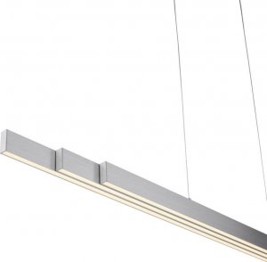 Lampa wisząca Paul Neuhaus Wisząca lampa liniowa Luzi do salonu LED 13W aluminium 5