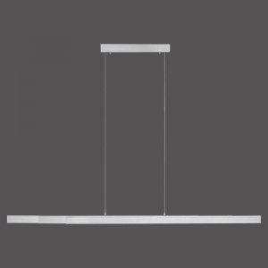 Lampa wisząca Paul Neuhaus Wisząca lampa liniowa Luzi do salonu LED 13W aluminium 7