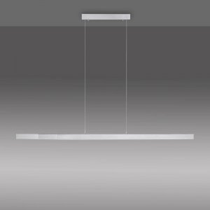 Lampa wisząca Paul Neuhaus Wisząca lampa liniowa Luzi do salonu LED 13W aluminium 9