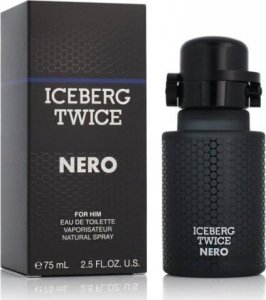 Iceberg Perfumy Męskie Iceberg EDT Twice Nero For Him (75 ml) 1