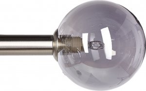 Lampa wisząca Beliani Lampa wisząca 10-punktowa metalowa srebrna RAMIS 7