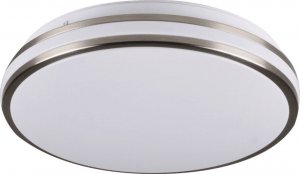 Lampa sufitowa Polux Nowoczesna lampa sufitowa Orbit okrągła LED 15W nikiel 1