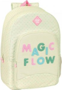 GLow LAb Plecak szkolny Glow Lab Magic flow Beżowy (30 x 46 x 14 cm) 1