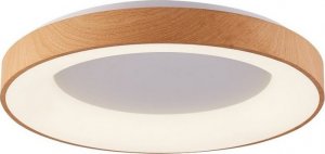 Lampa sufitowa Azzardo Plafon sufitowy Santana AZ4989 LED 30W drewniany biały 1