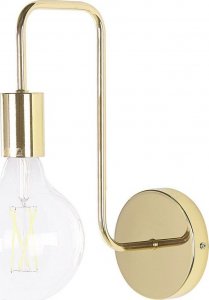 Kinkiet Beliani Lampa ścienna metalowa złota SAVENA! 2