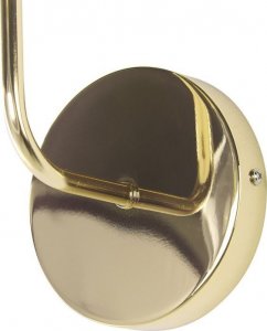 Kinkiet Beliani Lampa ścienna metalowa złota SAVENA! 6