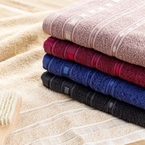 Miss Lucy Ręcznik bawełniany Miss Lucy Michael Basic 70x160 cm bordowy 2