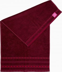 Miss Lucy Ręcznik bawełniany Miss Lucy Michael Basic 70x160 cm bordowy 4