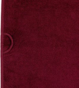 Miss Lucy Ręcznik bawełniany Miss Lucy Michael Basic 70x160 cm bordowy 5