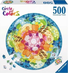 Ravensburger Puzzle 500 Paleta kolorów: lody 1