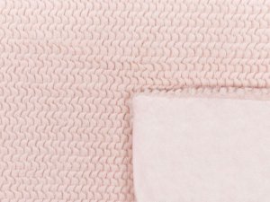 Beliani Koc 150 x 200 cm różowy BJAS 3