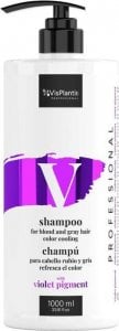 Vis Plantis Vis Plantis Professional Szampon do włosów blond i siwych ochładzający kolor - Color Pigment 1000ml 1