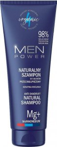 4organic Men Power naturalny przeciwłupieżowy szampon do włosów 250ml 1