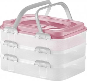 Dajar Trzypoziomowy pojemnik Dolce do przechowywania ciasta,  3-piętra 2