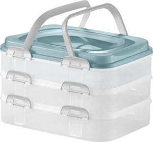 Dajar Trzypoziomowy pojemnik Dolce do przechowywania ciasta,  3-piętra 3