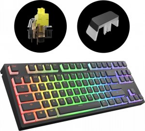 Klawiatura Dark Project KD87A Gateron Yellow (DPO-KD-87A-006700-GYL) 7