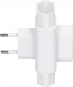 Plastrol Rozgałęźnik Złodziejka Rozdzielacz 3 gniazda R-1 3