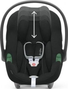 Fotelik samochodowy Cybex Fotelik samochodowy Aton B2 i-Size + Base One - 0-24 miesiace - Volcano Black CYBEX 6