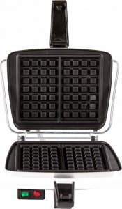 Gofrownica Dezal GOFROWNICA TYP 301.5 PROFI-W BIAŁA KRATKA 4 X 7 1300W RUCHOMY ZAWIAS, WŁĄCZNIK 2